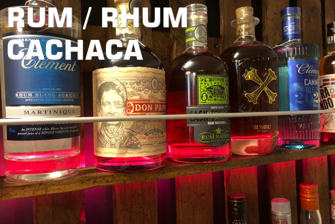 Rum und Rhum, sowie Cachaca aus aller Welt online kaufen!