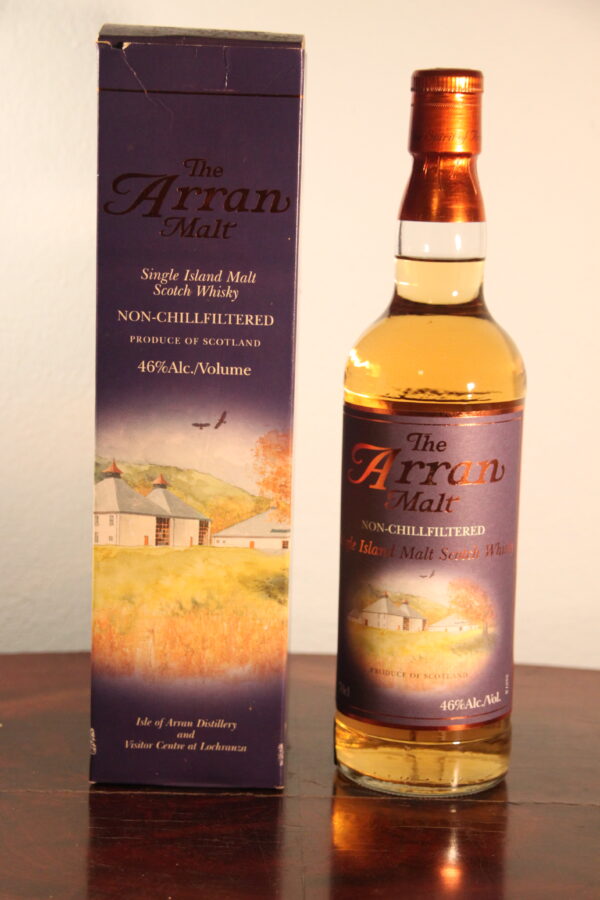 Arran Single Island Malt Scotch Whisky  Non filtr  froid , 70 cl, 46 % Vol., Schottland, Isle of Arran, 