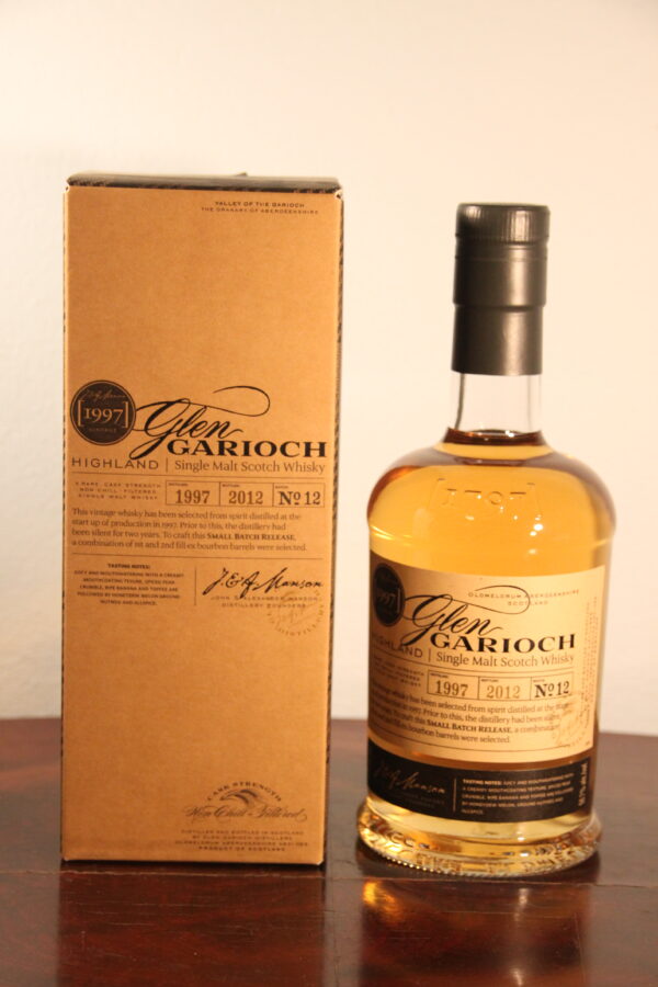 Glen Garioch 15 ans Vintage Lot 12 1997/2012, 70 cl, 56.7 % Vol. (Whisky), Schottland, Highlands, lot n 12