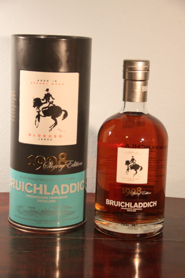 Bruichladdich 10 Years Old 'Sherry Edition Oloroso' 1998/2008, 70 cl, 46 % Vol. (Whisky), Schottland, Isle of Islay, 