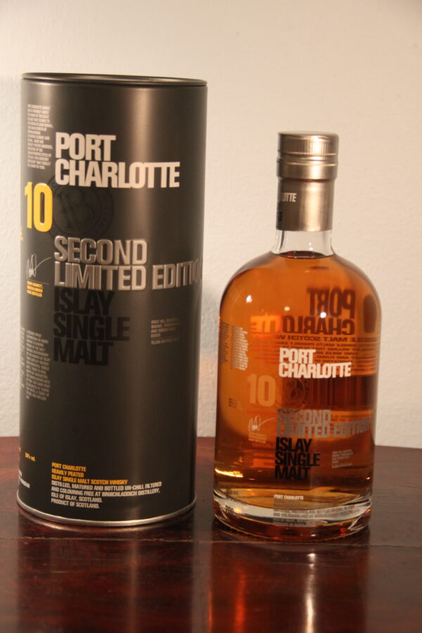 Port Charlotte 10 Years Old Second Limited Edition 2006/2016, 70 cl, 50 % Vol. (Whisky), Schottland, Isle of Islay, 