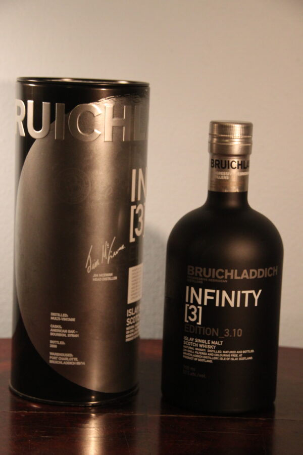 Bruichladdich Infinity [3] Edition 3.10 2010 Single Malt Scotch Whisky, 70 cl, 50 % Vol., Schottland, Isle of Islay, 
