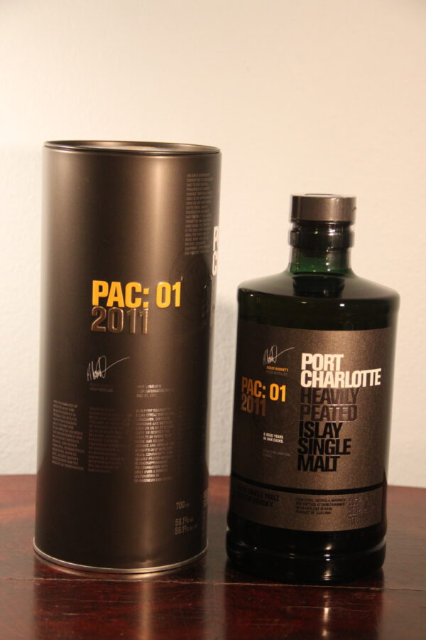 Bruichladdich Port Charlotte, PAC:01 2011, 70 cl (Whisky)