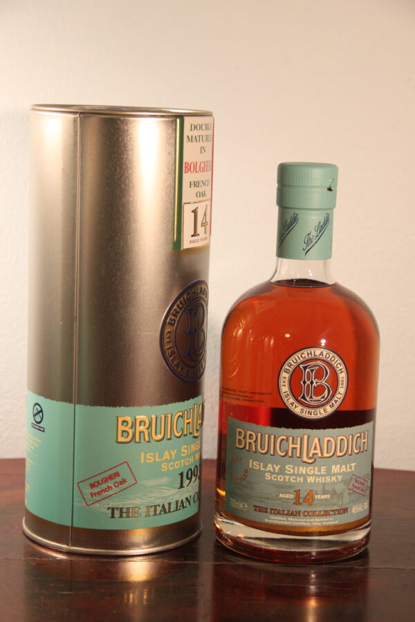Bruichladdich 14 Years, 1993 bolgheri, the italian collection, french oak, 70 cl (Whisky)