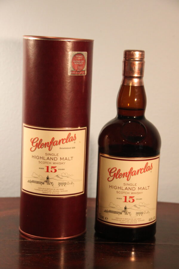 Glenfarclas 15 Years Old Highland Single Malt Scotch Whisky, 70 cl, 46 % vol