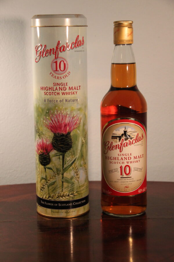 Glenfarclas 10 Years Old «The Flower of Scotland Collection», 70 cl, 40 % vol (Whisky)