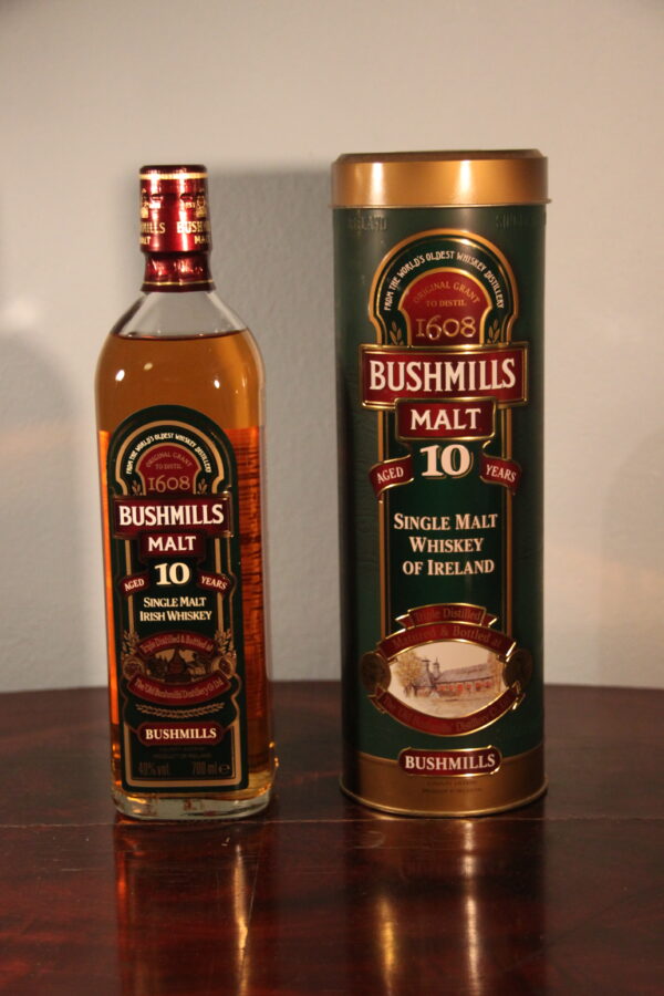 Bushmills 10 Years Büchse#2, 70 cl (Whisky), , 