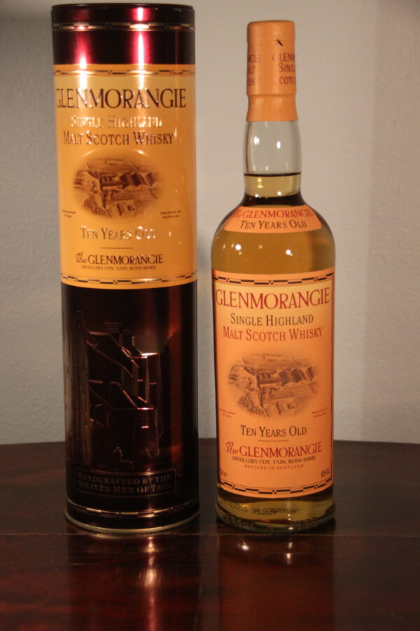 Glenmorangie 10 Years Old (probably 4th Generation ca. 2000), 70 cl, 40 % Vol. (Whisky), Schottland, Highlands, 