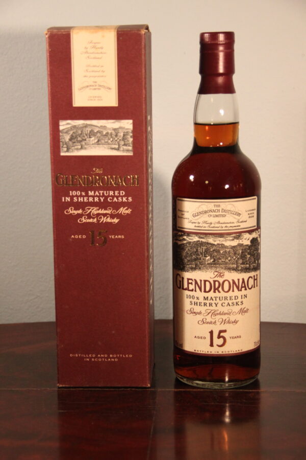 Glendronach 100% Matured in Sherry Casks 15 Years, 70 cl, 40 % Vol. (Whisky), Schottland, Highlands, 