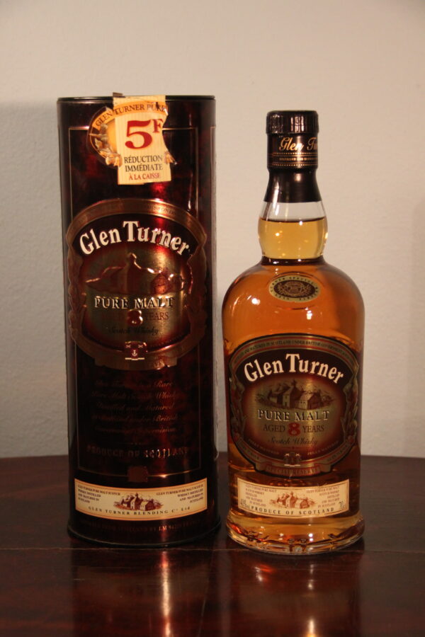 Glen Turner 8 Years Old, 70 cl, 40 % Vol. (Whisky), Schottland, Speyside, 