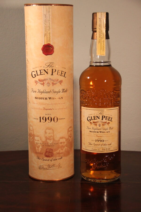 Glen Peel Pure Highland Single Malt 1990, 70 cl, 40 % Vol. (Whisky), Schottland, Highlands, 