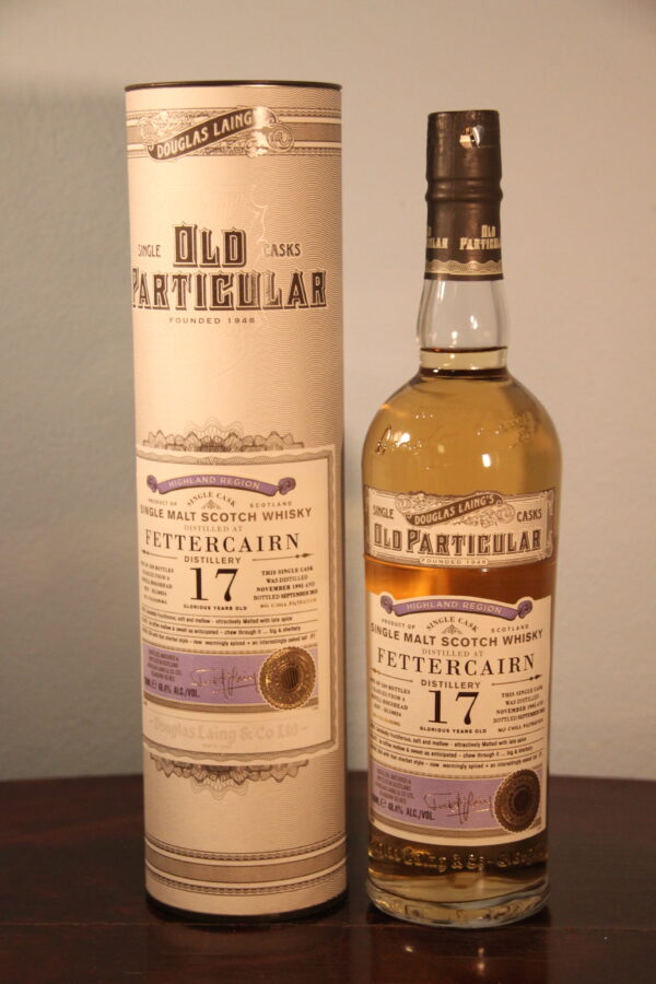Douglas Laing & Co., Fettercairn «Old Particular»  17 Years Old Single Cask Malt 1995, 70 cl, 48.4 % vol (Whisky)
