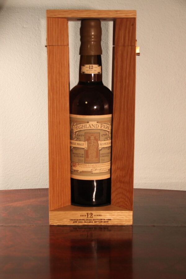 Highland Park 12 Years Old Inga Saga Trilogy - Edition Two 1998/2010, 70 cl, 55 % Vol. (Whisky), Schottland, Orkney, 