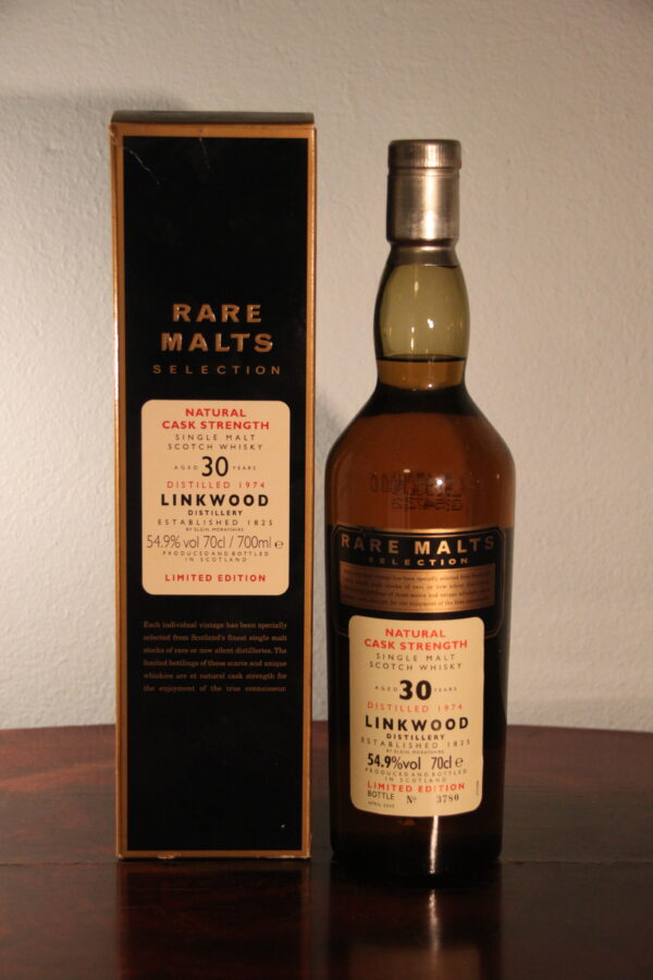 Linkwood 30 Years Old Rare Malts Selection 1974/2005, 70 cl, 54.9 % Vol. (Whisky), Schottland, Anzahl Flaschen: 6000