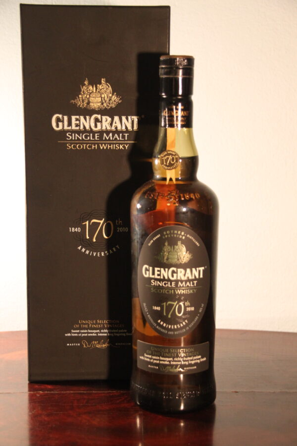 Glen Grant 170th Anniversary Limited Edition 2010, 70 cl (Whisky), Schottland, Speyside, 