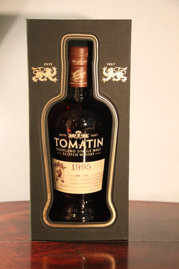 Tomatin 21 Years Old «Limited Edition» 1995/2016, 70 cl, 46 % Vol. (Whisky), Schottland, Highlands, limited bottling: bottle n°1877