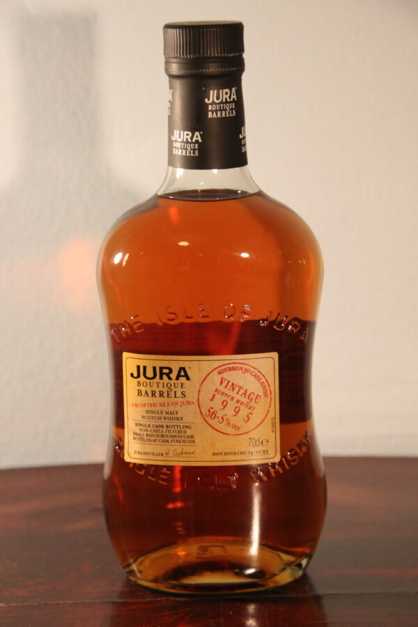 Jura Boutique Barrels Vintage Scotch Whisky 1995, 70 cl, 56.5 % Vol., Schottland, Jura, 