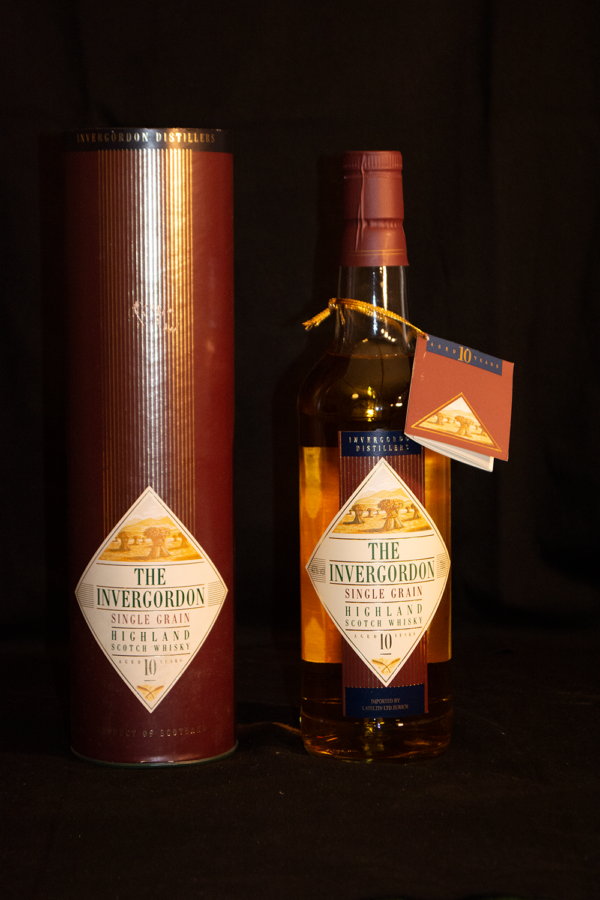 Invergordon 10 Year Old Single Grain Highland Scotch Whisky, 70 cl, 40 % Vol., Schottland, Highlands, 