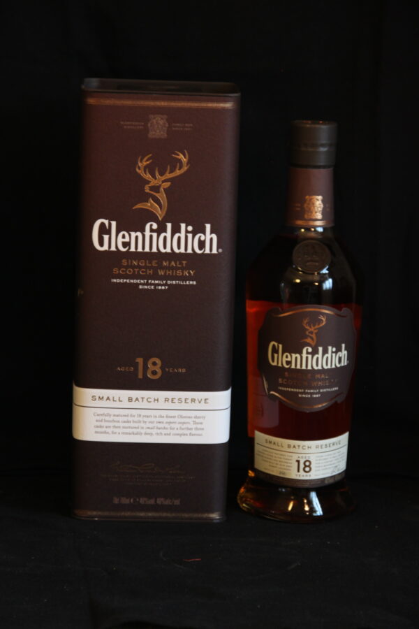 Glenfiddich 18 Ans Small Batch Reserve, 70 cl, 40 % Vol. (Whisky), Schottland, 