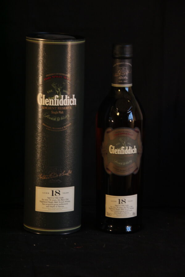 Glenfiddich 18 ans Ancient Reserve, 70 cl, 40 % Vol. (Whisky), Schottland, 