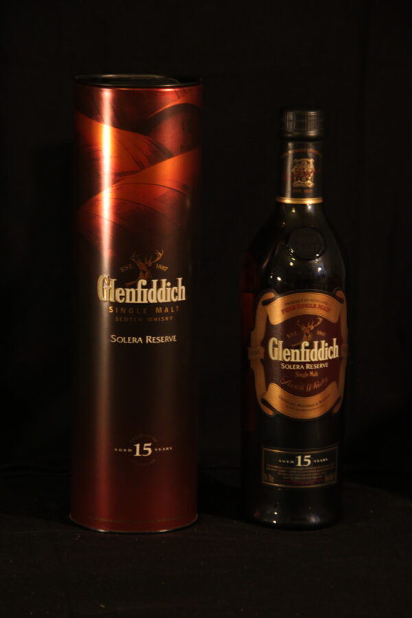 Glenfiddich 15 Year Old Solera Reserve, 70 cl, 40 % Vol. (Whisky), Schottland, 