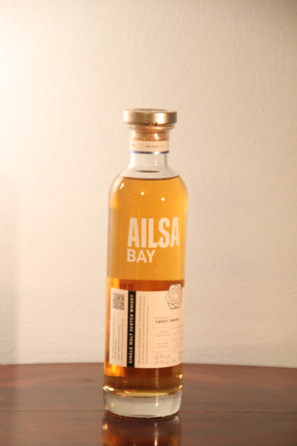 Ailsa Bay Release 1.2 Sweet Smoke  Micro Maturation , 70 cl, 48.9 % Vol. (Whisky), Schottland, Lowlands, Pas de bote