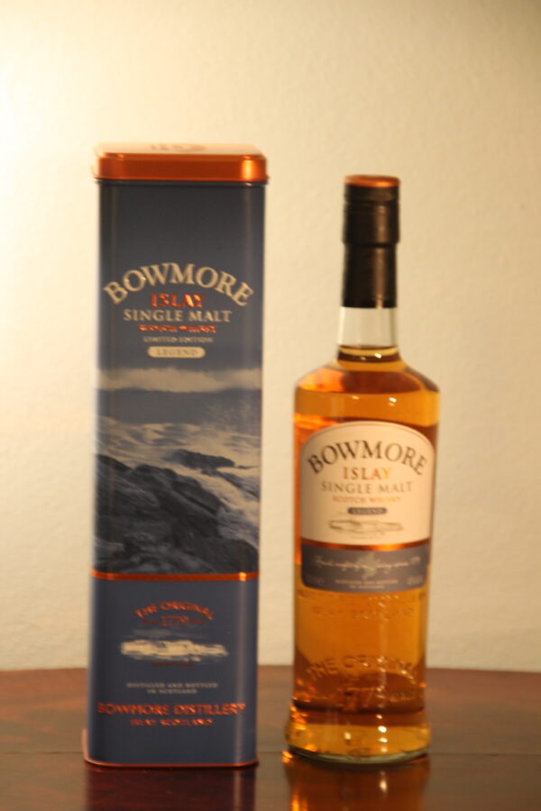 dition limite Bowmore Legend, 70 cl (Whisky), Schottland, Isle of Islay, 