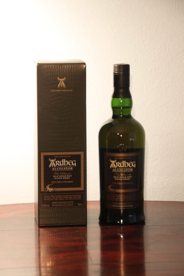 Ardbeg ALLIGATOR Islay Single Malt Scotch Whisky, 70 cl, 51.2 % Vol., Schottland, Isle of Islay, 