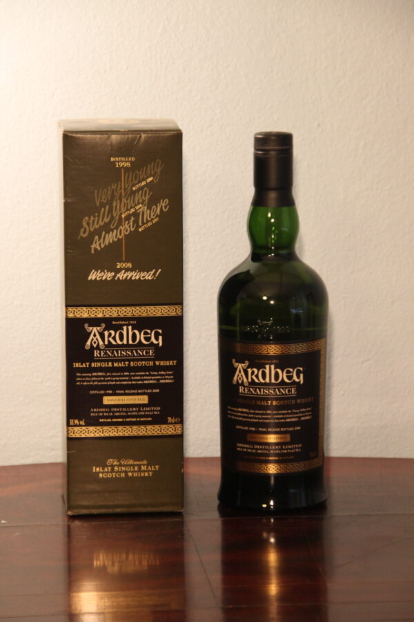 Ardbeg RENAISSANCE 10 Years Old «we’ve arrived» 1998/2008, 70 cl, 55.9 % vol (Whisky)