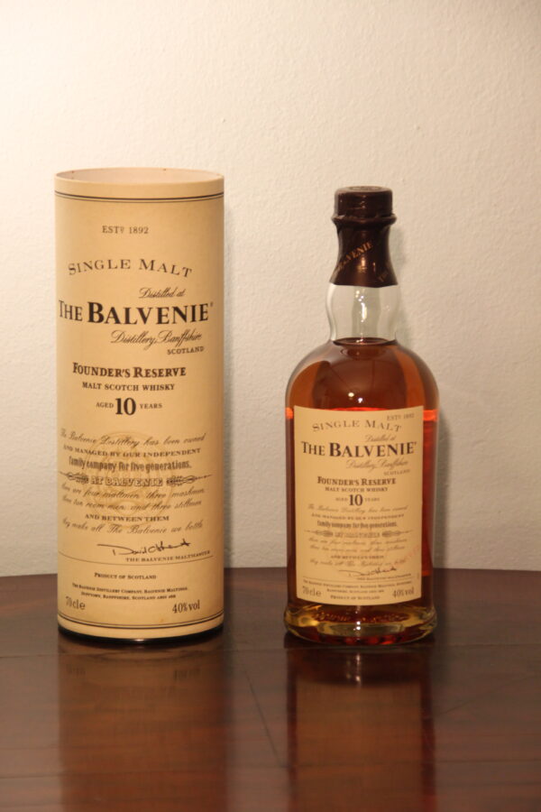 Rserve du Fondateur Balvenie 10 Ans, 70 cl, 43 % Vol. (Whisky), Schottland, Speyside, 