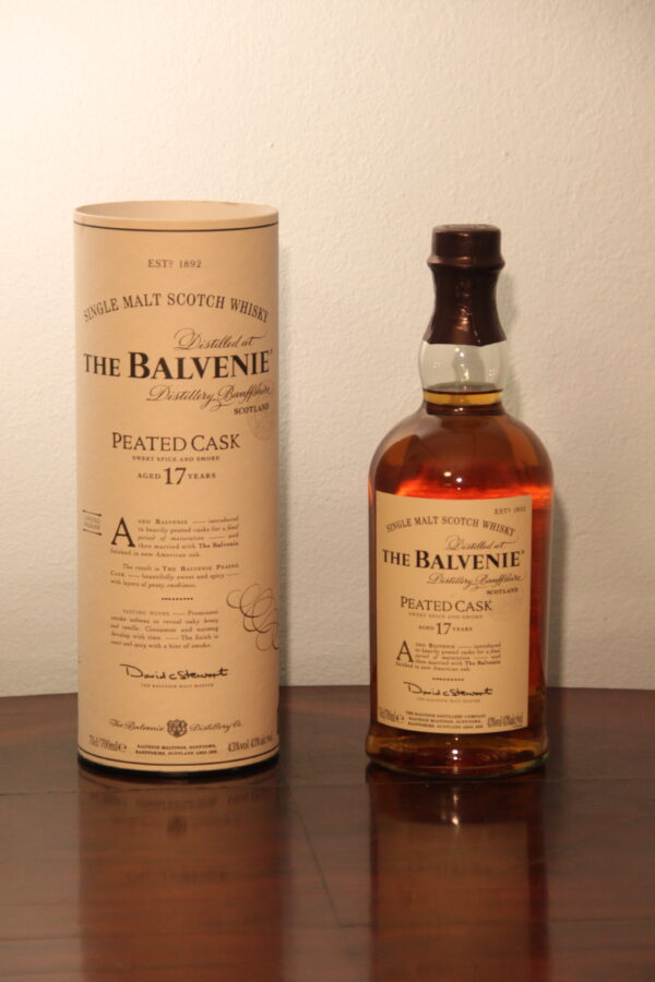 Balvenie 17 Years Old «Peated Cask», 70 cl, 43 % Vol. (Whisky), Schottland, Speyside, 