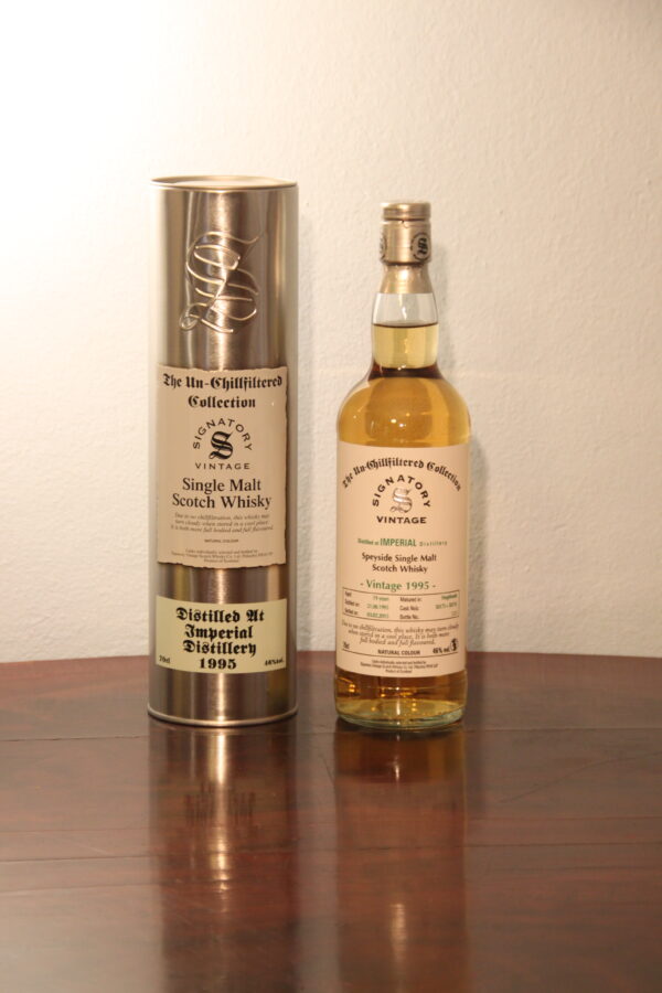 Signatory Vintage, Imperial 19 Years Old «The Un-Chillfiltered Collection» 1995/2015, 70 cl, 46 % vol (Whisky)
