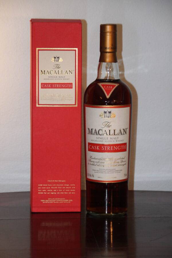 Macallan 10 Years Old «Cask Strength», 70 cl, 58.2 % Vol. (Whisky), Schottland, Speyside, 