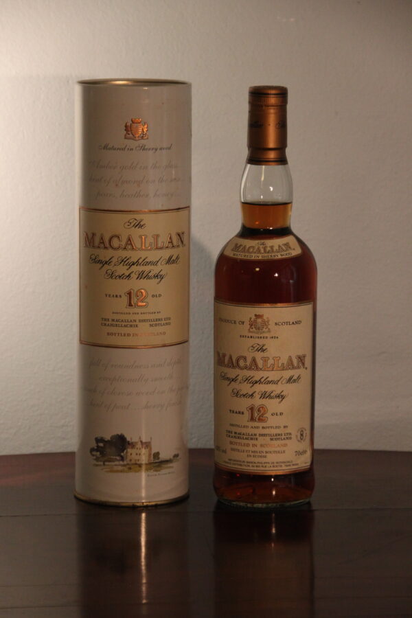 Macallan 12 Years Old Single Highland Malt Scotch Whisky (Rothschild Import), 70 cl, 43 % vol