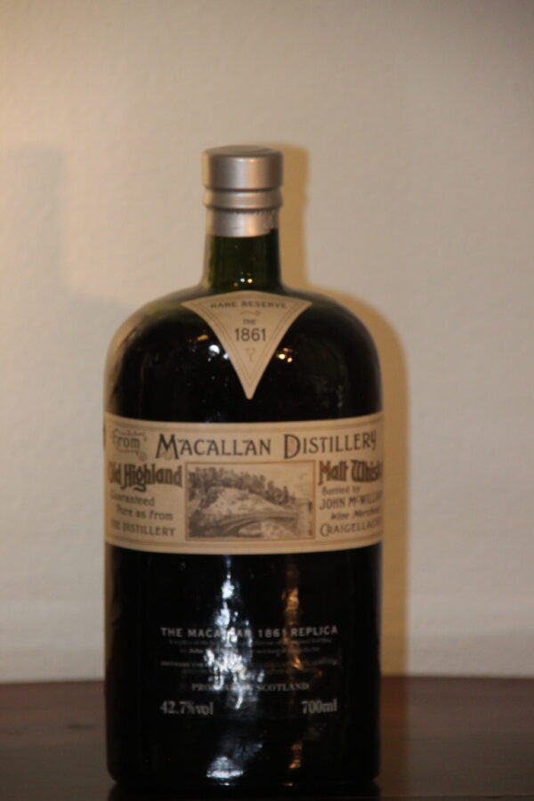 Macallan REPLICA 1861 2002, 70 cl, 42.7  % Vol. (Whisky), Schottland, Speyside, No box