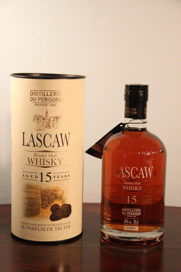 Lascaw 15 Years Old «Blended Malt Whisky», 70 cl, 40 % Vol., , bottle n° 2643