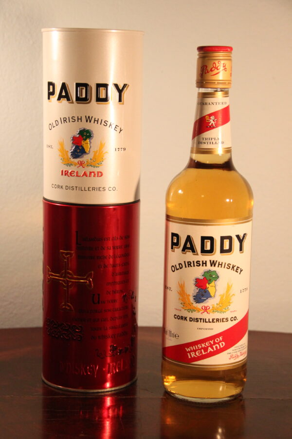 Paddy Old Irish Whiskey «Cork Distilleries Co.», 70 cl, 40 % Vol. (Whisky), , 