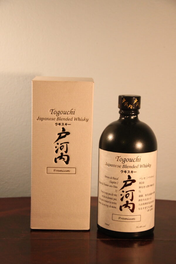 Togouchi japanese blended whisky, 70 cl Whisky