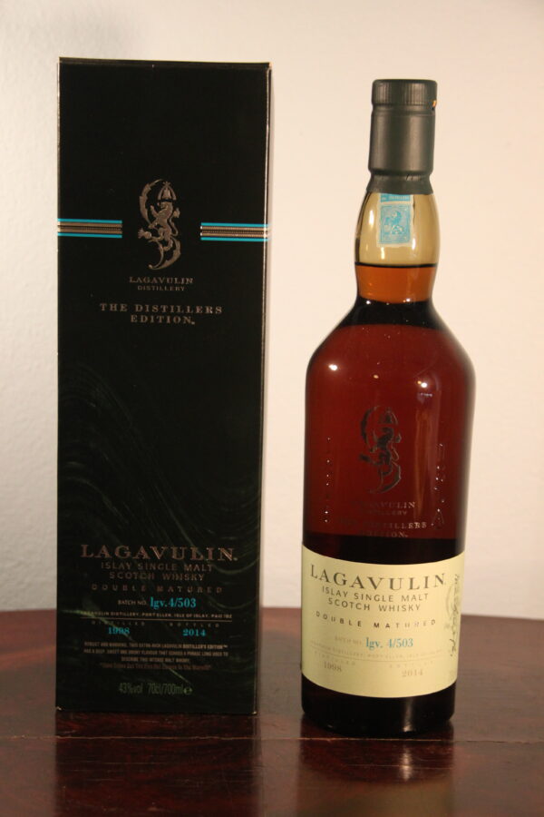 Lagavulin 16 Years Old «The Distillers Edition» Double Matured Single Malt Scotch Whisky 1998/2014, 70 cl, 43 % vol