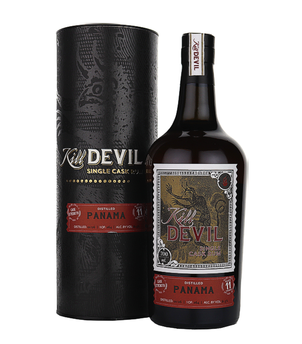 Hunter Laing Kill Devil PANAMA 11 Years Old Single Cask Rum 2006, 70 cl, 61.5 % vol Rum