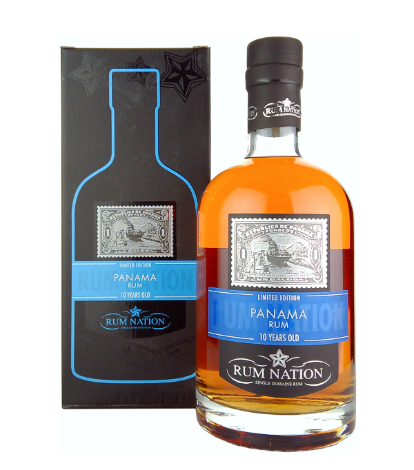 Rum Nation Panama 10 Years Old Limited Edition, 70 cl, 40 % vol 