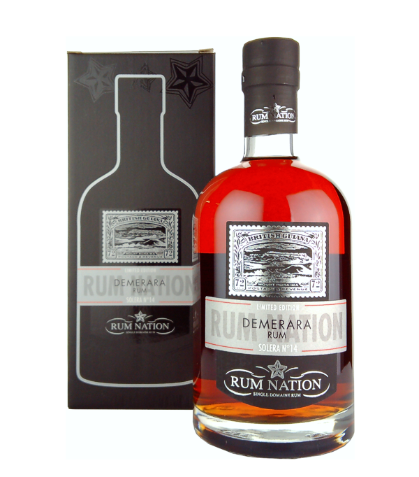 Rum Nation Demerara Solera No. 14 Limited Edition, 70 cl, 40 % vol Rum