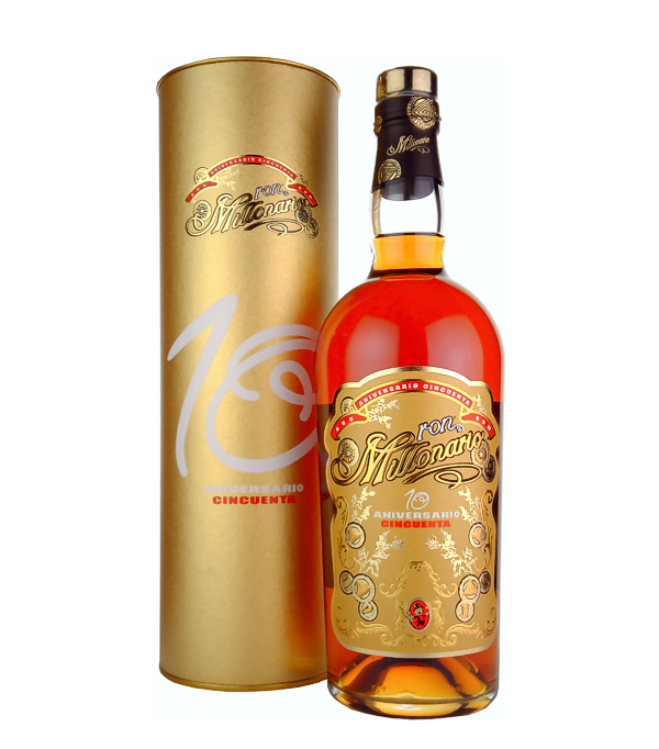 Ron Millonario 10 Aniversario Cincuenta Rum 50 %, 70 cl, 50 % vol Rum