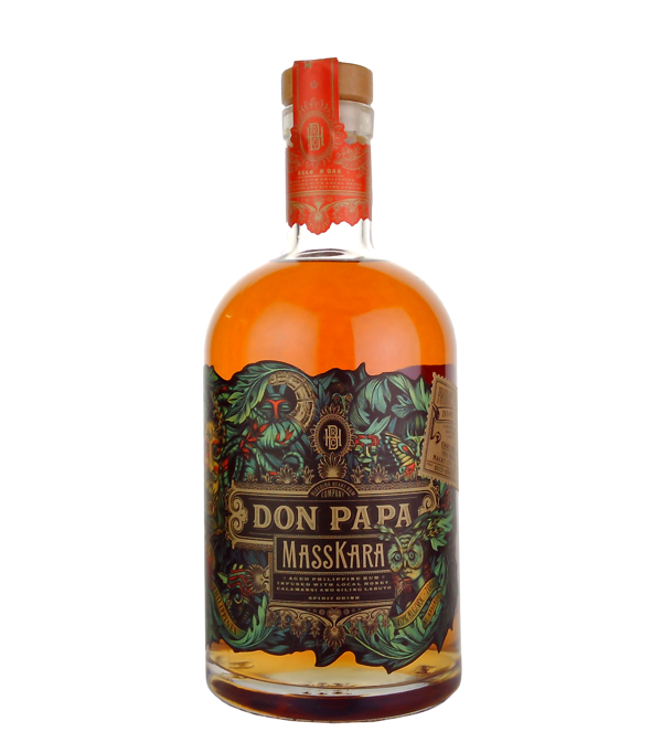 Don Papa MASSKARA Aged Philippine Rum, 70 cl, 40 % vol 