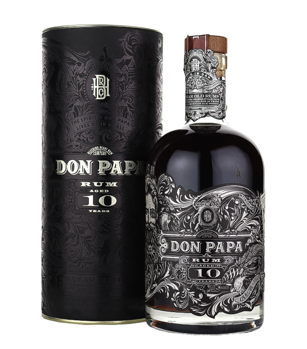 Don Papa Rum 10 Years Old, 70 cl, 43 % vol Rum