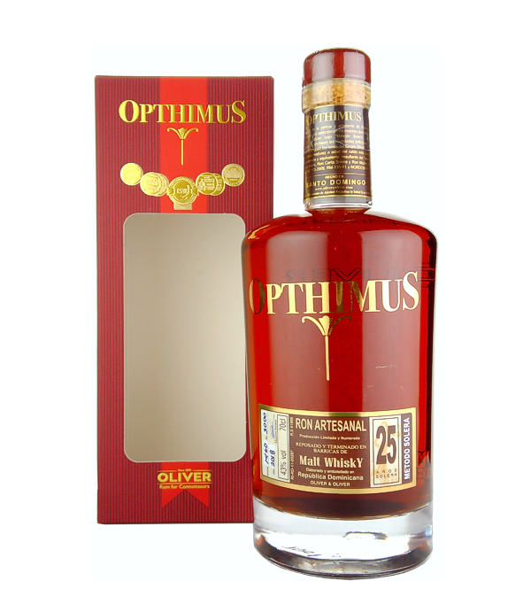 Opthimus 25 Años Malt Whisky Finish, 70 cl (Rum)