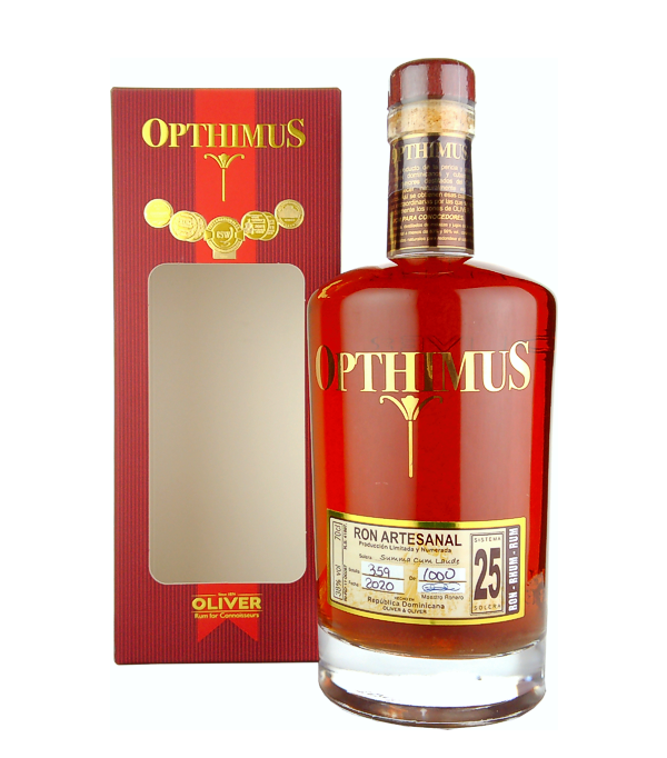Opthimus 25 Años Summa Cum Laude, 70 cl, 38 % vol (Rum)