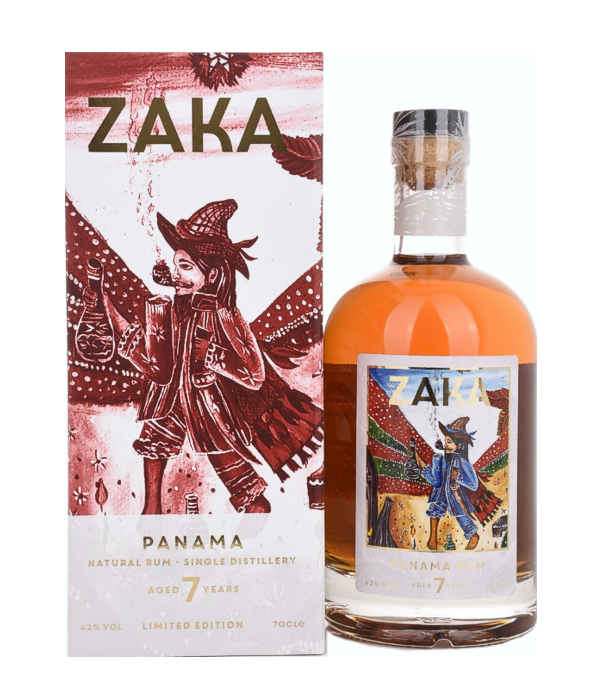 Zaka 7 Years Old PANAMA Rum, 70 cl, 42 % vol Rum