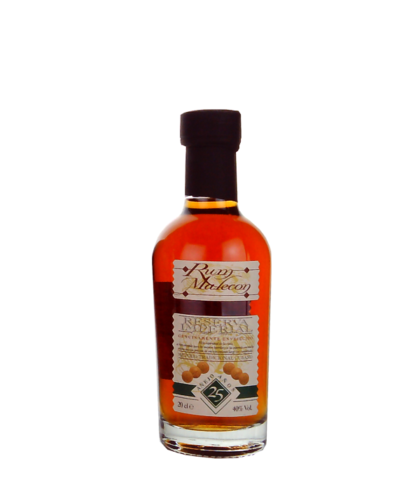 Rum Malecon Añejo 25 Años Reserva Imperial Sampler, 20 cl, 40 % vol Rum