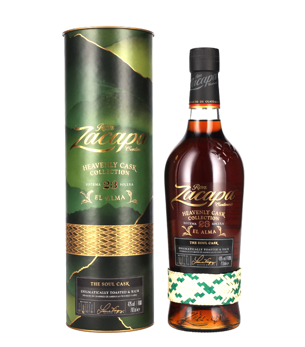 Ron Zacapa Centenario EL ALMA Sistema Solera 23 Limited Edition, 70 cl, 40 % vol (Rum)